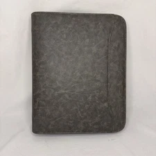 Forevermore Portfolios Organizer Ring Binder Notepad Faux Leather Business