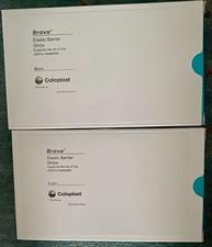 2 Coloplast 120700 Brava Elastic Barrier Strips 2 Box of 20 Strips NEW in Box