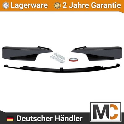 Frontlippe Frontspoiler hochglanz schwarz passend für BMW F30 F31 mit M-Paket