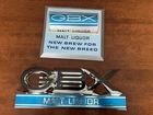 Vintage GBX Malt Liquor Beer Signs Pair