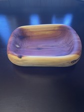 Hand Carved Cedar Bowl