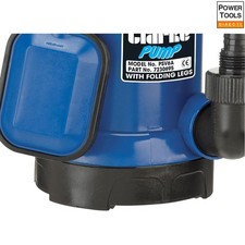 Clarke 7230695 Psv6A 400W Submersible Pump With Folding Base