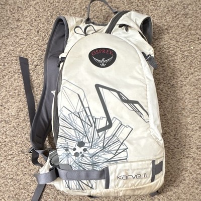 Osprey Karve II Winter Sports Backpack M/L Gray White Buckle Carry Handle Straps | eBay Osprey Karve II Winter Sports Backpack M/L Gray White Buckle Carry Handle Straps | eBay
