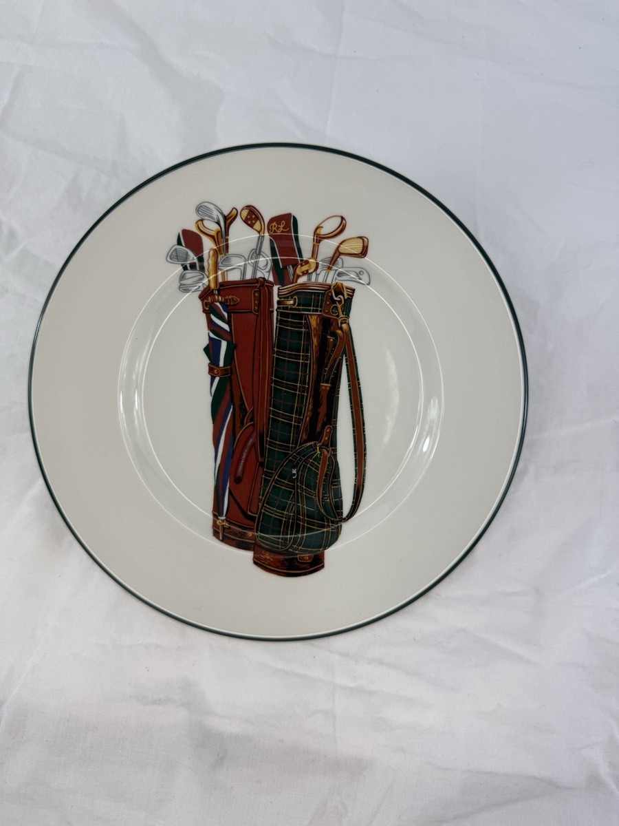 Ralph Lauren X Wedgewood Collab Golf Motif Plate | eBay