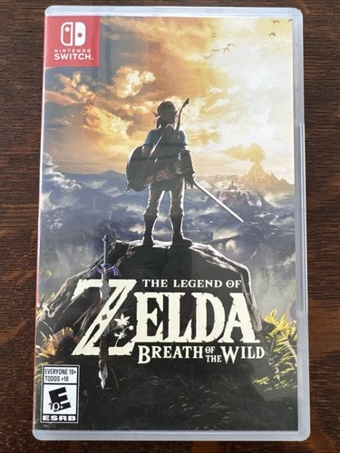 Legend of Zelda Breath of the Wild Nintendo Switch CIB Complete Tested