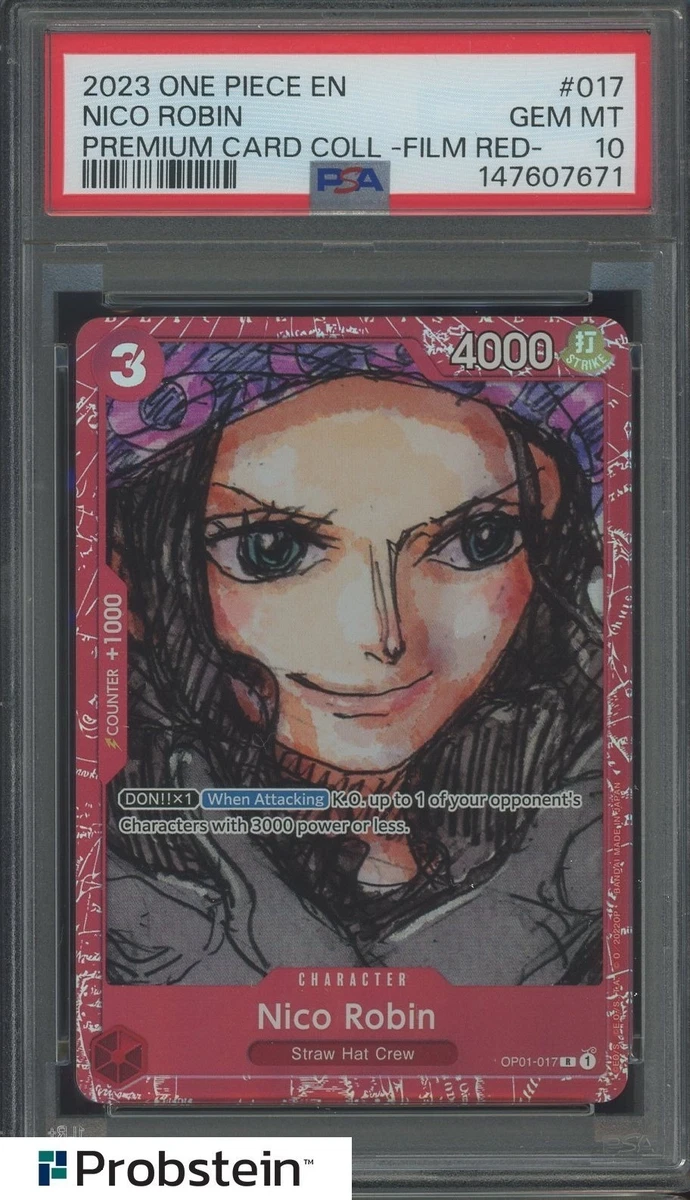Nico Robin OP01-017 One Piece Promotion Cards for sale | eBay