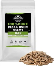 Oak Wood Pellets – 100% Natural Hardwood for Pizza Oven & Smoker –... 