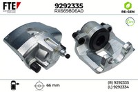 Bremssattel Vorderachse Rechts FüR Chrysler Voyager IV RG RS Dodge Caravan