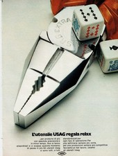 USAG UTENSILI ANNO 1971 ANNI 70 PUBBLICITÀ ADVERTISING 25X33 (1)
