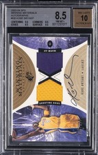 2003-04 SPX WINNING MATERIALS AUTOS #KB KOBE BRYANT BGS 8.5