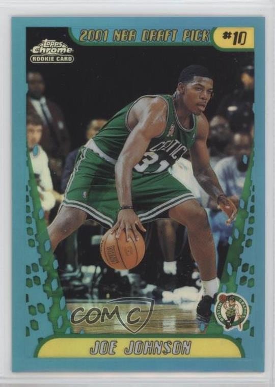 2001-02 Topps Chrome Refractor Joe Johnson #138 7eo