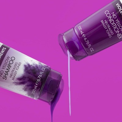 2x Creightons Sunshine Silver Shampoo 200ml Lila Tonisierend Blond Grau Weiß Haare