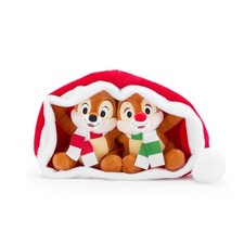 Disney Store Official Chip 'n Dale Holiday Plush Set in 5 inches, No Color