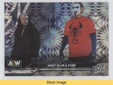 2024 AEW All Elite Wrestling Tag Teams Pyro Darby Allin Sting Patch READ 1i7h