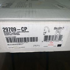 Kohler K-29709-CP Artifacts Single Hole Pull Down Kitchen Faucet Polished Chrome