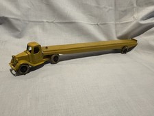 Vintage Original 1920s Prewar Tootsie Toy Multi-Car Carrier Trailer 8 1/2 Inches