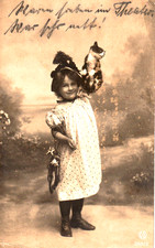 AK   1910-  Mädchen mit Katze - Verlag:  255/2