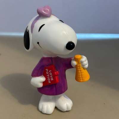 Vtg Snoopy Sister Belle Dr Love Potion Beaker Whitman PVC Figure Peanuts USF