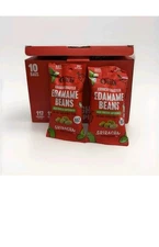 Dry Roasted Edamame Snack (Sea Salt), Keto, High Protein, GF, 100 Cal, 10 PK