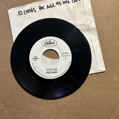 Trace Adkins The Rest Of Mine/Wayfaring Stranger CAPITOL Nashville 45