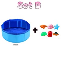 Faltbarer Hunde-Pool-Spielzeug Spielwasser-Badewanne FüR Hunde Und Katzen
