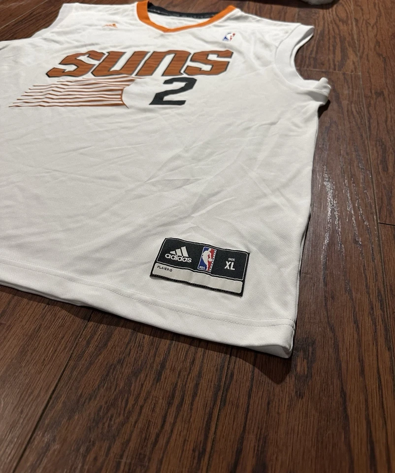 Eric Bledsoe Men's XL Adidas Phoenix Suns WHITE NBA Jersey MINT EUC - Image 3 of 4