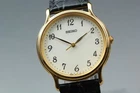 Vintage 1986 SEIKO Spirit 7N01-0BR0 White Roman 33mm Men's Quartz Watch JAPAN