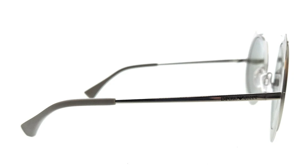 Gafas de sol redondas plateadas Emporio Armani 0EA2104 33256G Foto 4 de 4