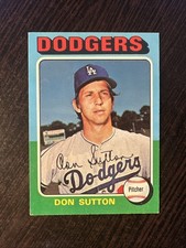 1975 TOPPS #220 DON SUTTON LOS ANGELES DODGERS EX *Hot Corner Vintage* C