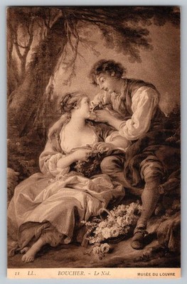 Postcard - Boucher. - Le Nid.