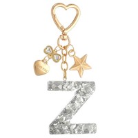 Z SchlüSselanhäNger FüR Frauen Glitzer Silber