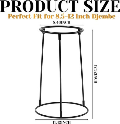 Lightweight Djembe Stand Portable Drum Stand Percussion African Bongo Drum