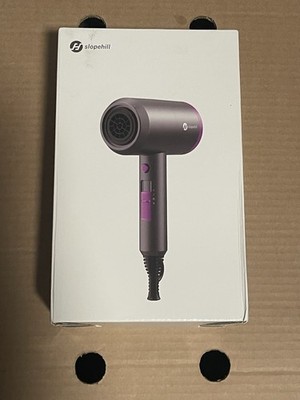 NWT Slopehill Professional Ionic Hair Dryer 1800W Fast Drying with 3 attachments