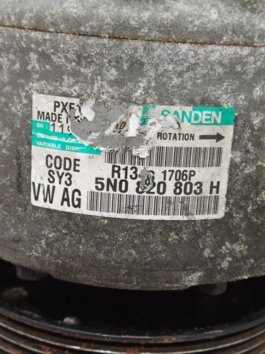 👉COMPRESSORE ARIA CONDIZIONATA VAG/AUDI/SEAT/SKODA 5N0820803H 1K0802803L D1 - Imagen 4 de 17