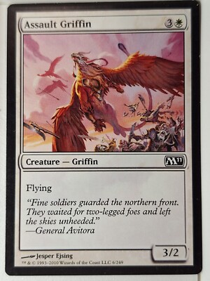 Assault Griffin - Magic 2011 Core Set M11 - Magic the Gathering MTG ...