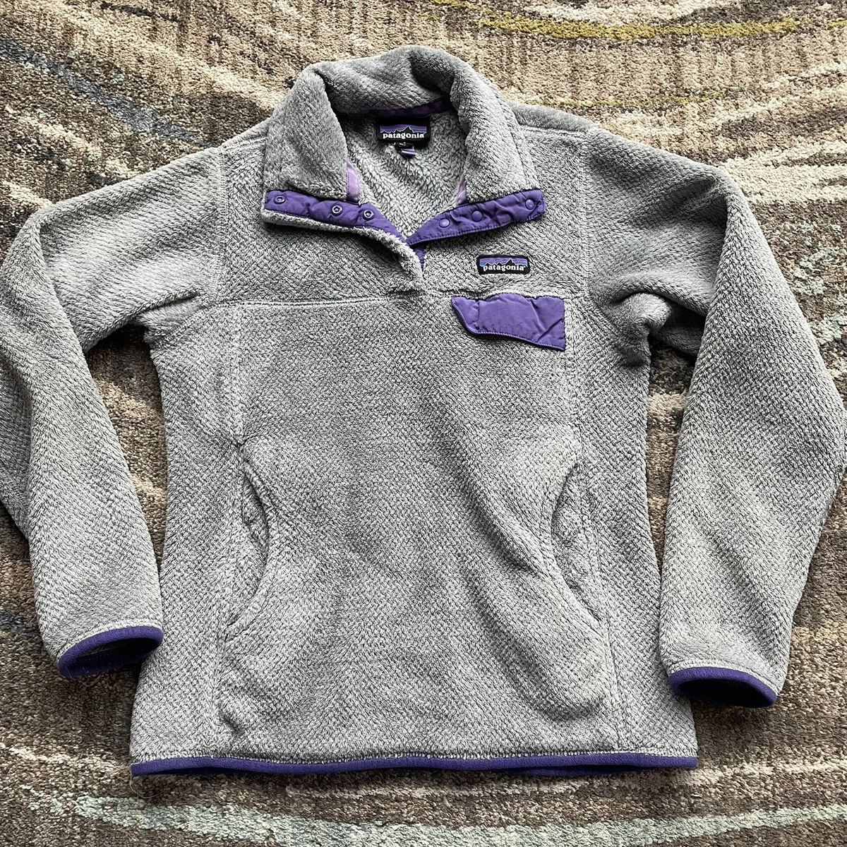 Purple clearance patagonia fleece