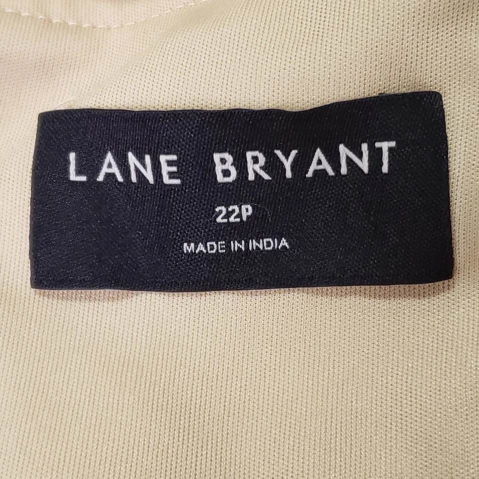 Vestido maxi Lane Bryant feminino crochê boho cottagecore tamanho 22 Petite Festival - Imagem 4 de 4