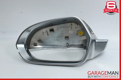 12-18 Audi A7 Front Left Side Mirror Door Rear View Cover Housing OEM
