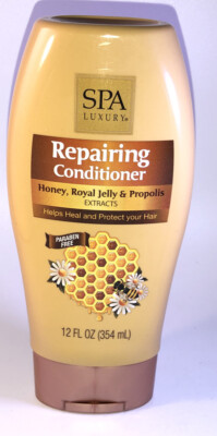NEW-Spa Luxury 12oz Repairing Conditioner Honey, Royal Jelly & Propolis Extracts