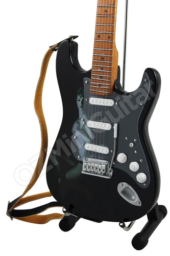 Miniature Guitar Bryan Adams KATE MOSS & Strap