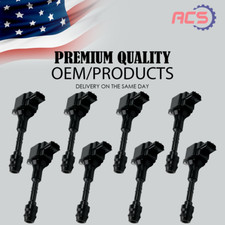 8x Oem High Performance Ignition Coil For Nissan Armada Titan 5.6l 5.6l V8 Uf510