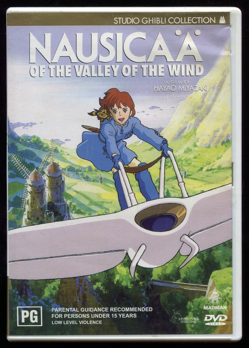 Nausicaa Of The Valley Of The Wind - Region 4 DVD Anime