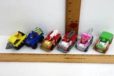 Lot of 6 SML Paw Patrol True Metal Die Cast Car Vehicles
