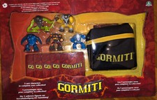 Gormiti Set 5 Figures + Bag Borsa+ Carte Series 2 Rare OVP Sealed 