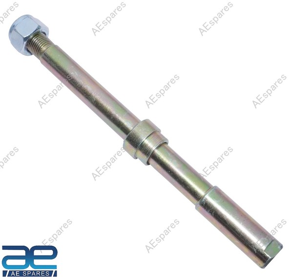 FüR Royal Enfield Kugel Thunderbird Vorderrad Achse Spindel + Mutter Aes-image