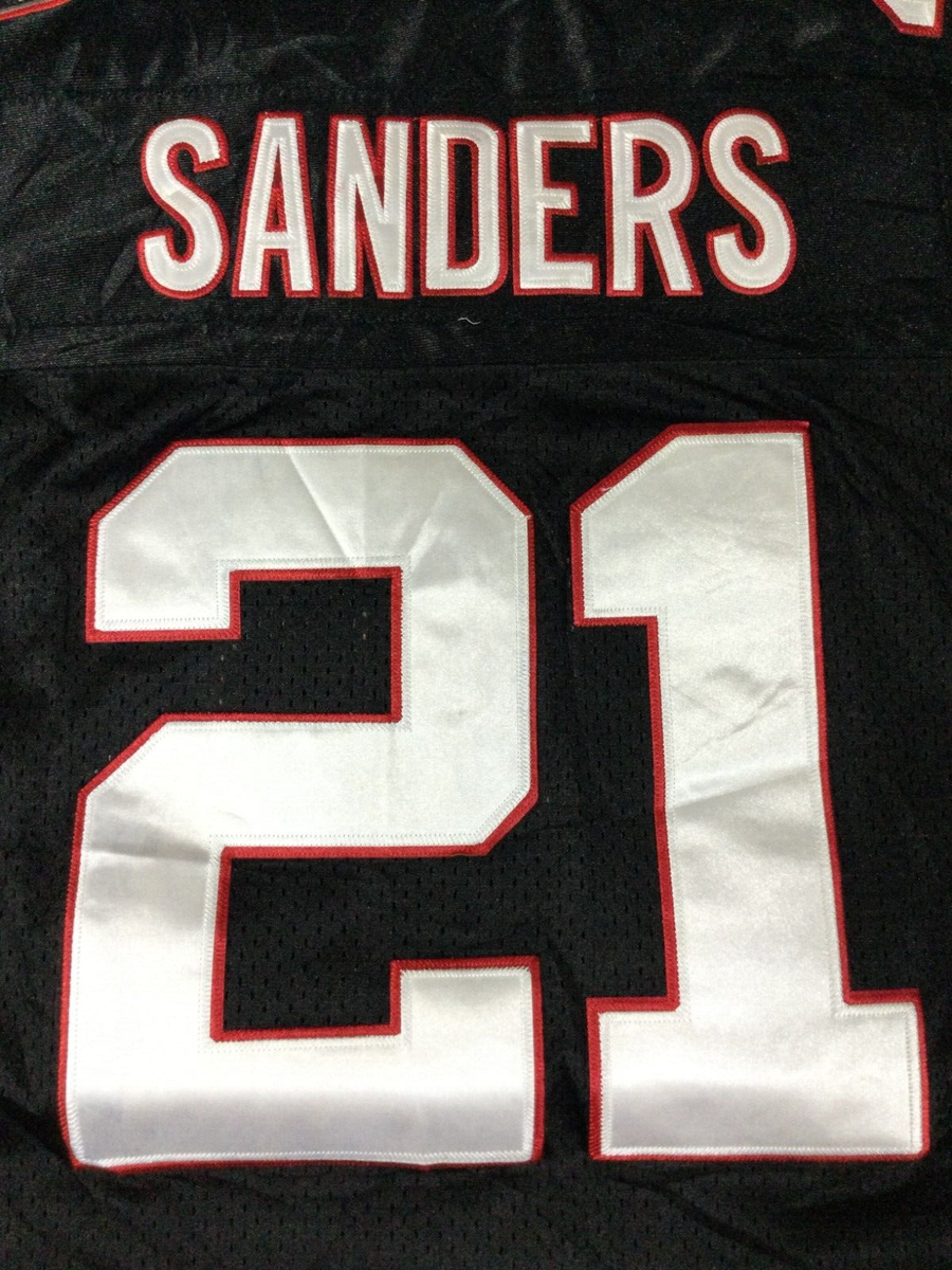 Atlanta Falcons Deion Sanders #21 Football NFL Mitchell & Ness
