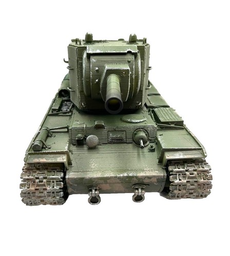 Panzer KW 2 KV Sowjet 3D Drucker Modell Unikat 2. Weltkrieg WW2 (ca. 1:16 /1:18) - Bild 5 von 15