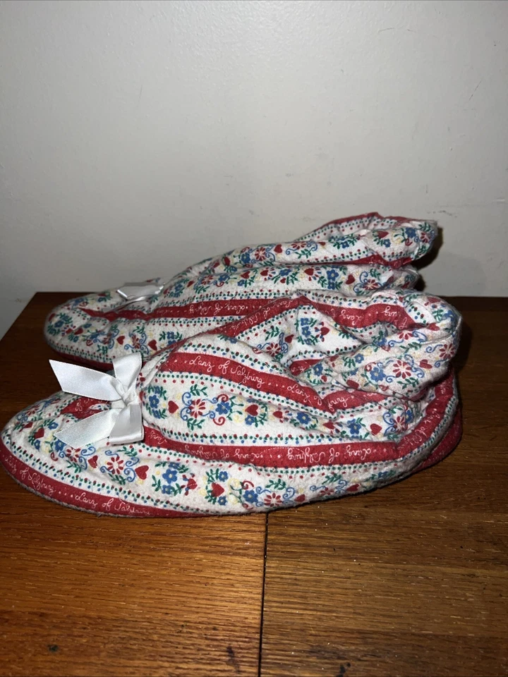 Zapatillas botín vintage hechas en EE. UU. talla 8-9 diseño floral Foto 2 de 4