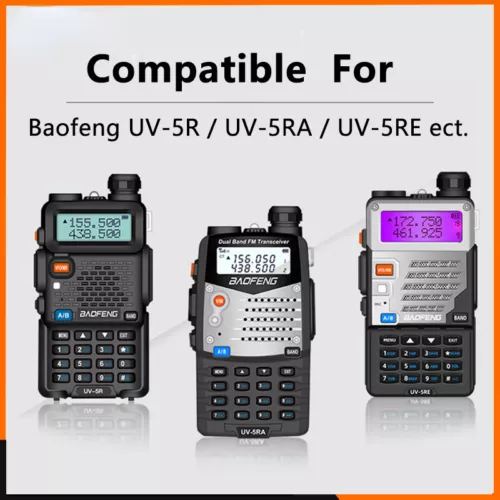3800mAh BL-5 USB-C Ladeakku für Baofeng UV-5R UV-5RA UV-5RC 2-Wege Radios - Bild 6 von 6
