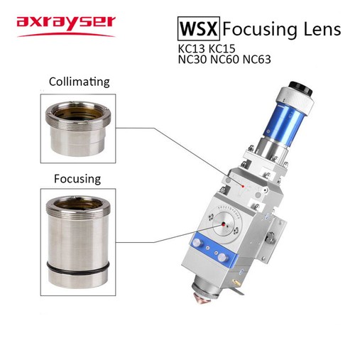 Objectif original Focusing Collimation avec support F100/150/200 pour tête laser WSX - Photo 2/6